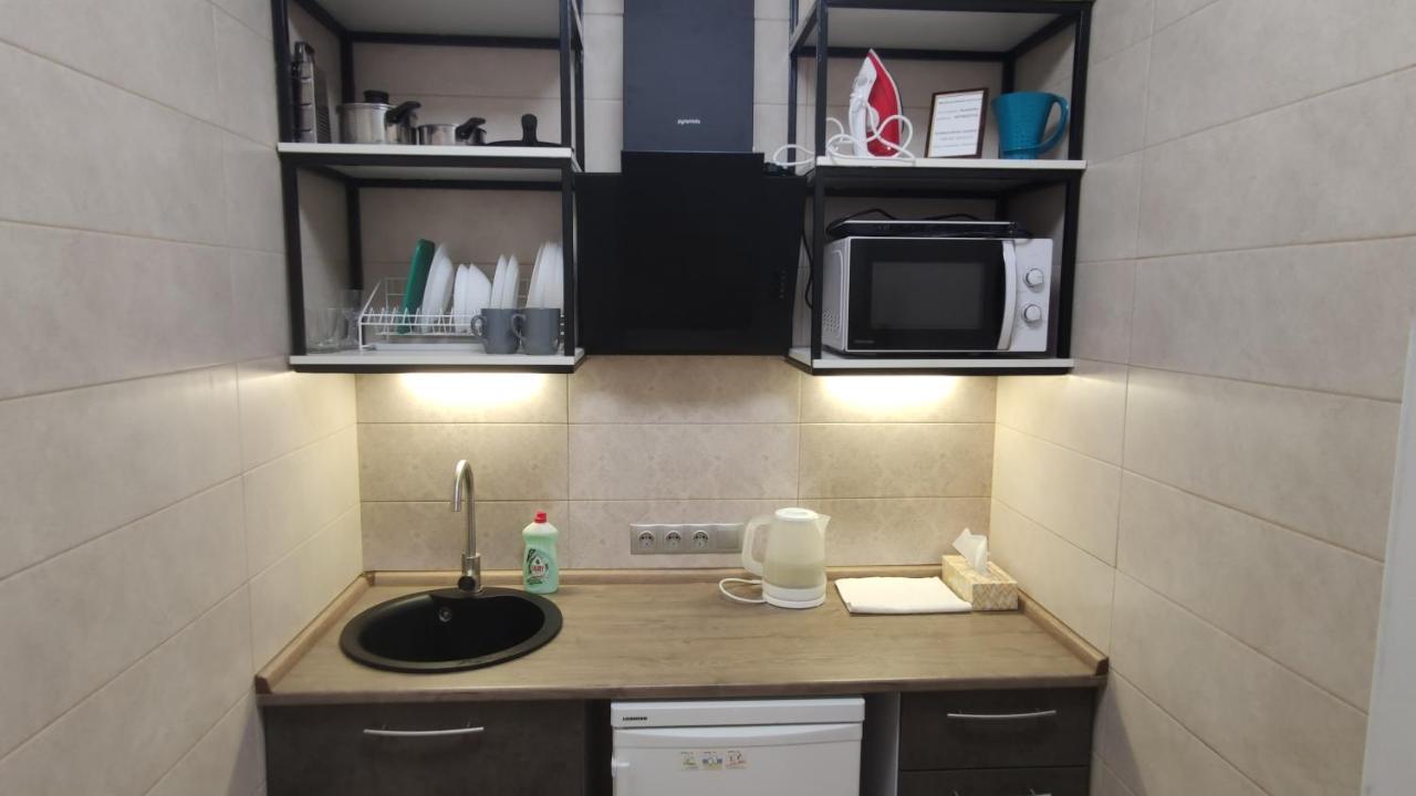 Rybalsky Studio Apartment Dnipro View كييف المظهر الخارجي الصورة